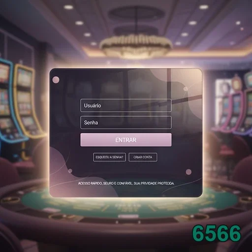 Ilustração de Explore as Slots e o Live Gaming na 6566